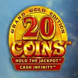 20 Coins Grand Gold Edition game by Wazdan – logo hosted on Kingmaker Casino