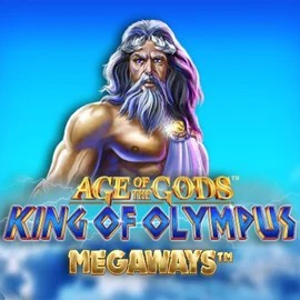 Age Of The Gods: King of Olympus Megaways by Origins, showcased at www.king-maker-casino.org – game logo