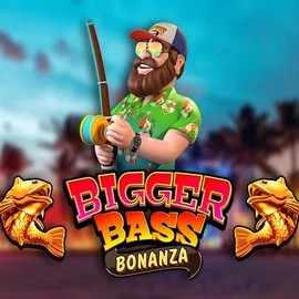 Bigger Bass Bonanza by Pragmatic Play, showcased at www.king-maker-casino.org – game logo