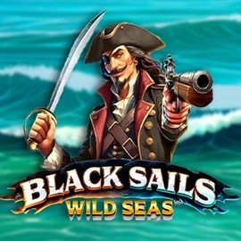 Black Sails Wild Seas online game logo by Infinity Dragon Studios on www.king-maker-casino.org