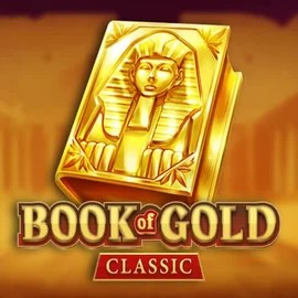 Book of Gold Classic slot logo by Playson at Kingmaker Casino