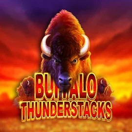 Buffalo Thunderstacks by Amatic Industries, showcased at www.king-maker-casino.org – game logo