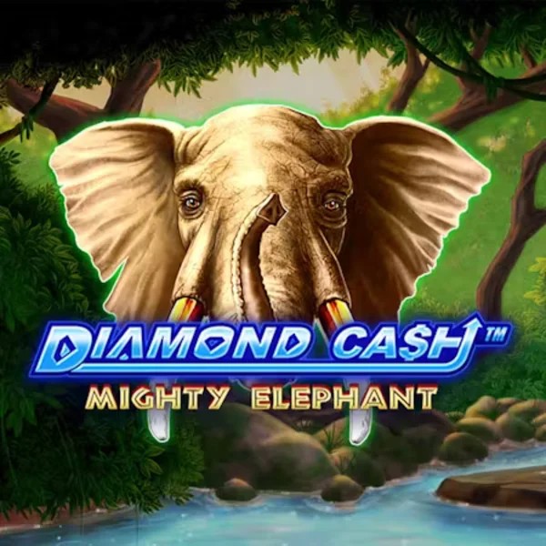Diamond Cash Mighty Elephant game by Greentube – logo hosted on Kingmaker Casino