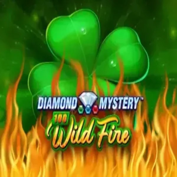 Diamond Mystery 100 Wild Fire logo by Greentube at Kingmaker Casino