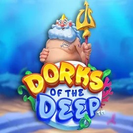 Dorks of the Deep logo – Slots by Hacksaw Gaming at Kingmaker Casino