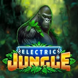 Electric Jungle online game logo by Atomic Slot Lab on www.king-maker-casino.org