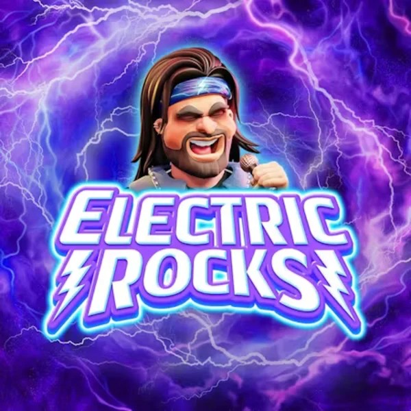 Electric Rocks game by Inspired Gaming – logo hosted on Kingmaker Casino