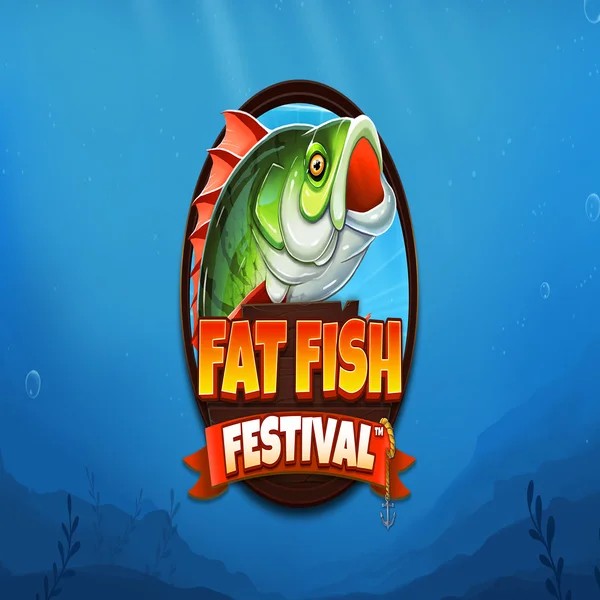 Fat Fish Festival online game logo by Wishbone Games on www.king-maker-casino.org