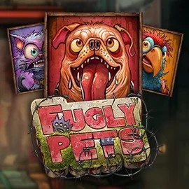 Fugly Pets game by Stakelogic – logo hosted on Kingmaker Casino