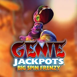 Jackpots logo of Genie Jackpots: Big Spin Frenzy from Blueprint Gaming at Kingmaker Casino