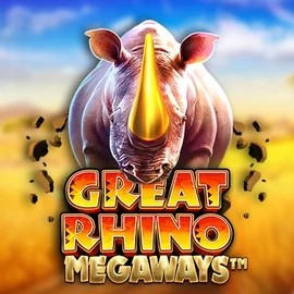 Great Rhino Megaways logo by Pragmatic Play Kingmaker Casino