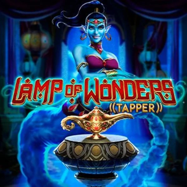 Lamp Of Wonders Tapper game by Greentube – logo hosted on Kingmaker Casino
