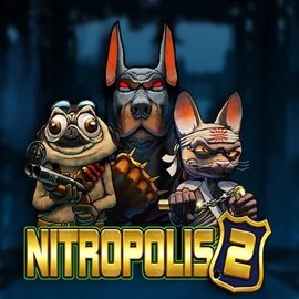 Slots logo of Nitropolis 2 from ELK Studios at Kingmaker Casino