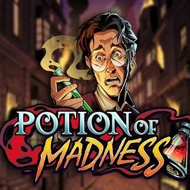Potion of Madness slot logo by Play’n GO at Kingmaker Casino