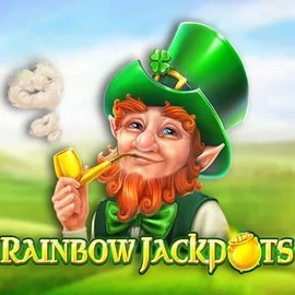 Try Rainbow Jackpots slot by Red Tiger Gaming on www.king-maker-casino.org – logo image