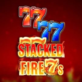 Stacked Fire 7s slot logo by Inspired Gaming at Kingmaker Casino