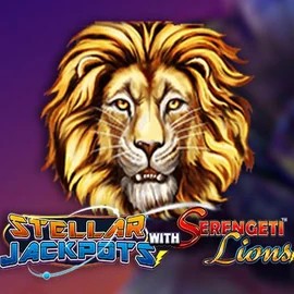 Enjoy Stellar Jackpots with Serengeti Lions by Lightning Box Game – logo hosted on www.king-maker-casino.org