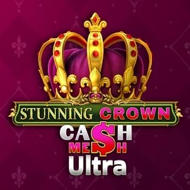Stunning Crown Cash Mesh Ultra slot icon by BF Games, available at Kingmaker Casino