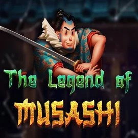 The Legend of Musashi logo by Peter &amp; Sons at Kingmaker Casino