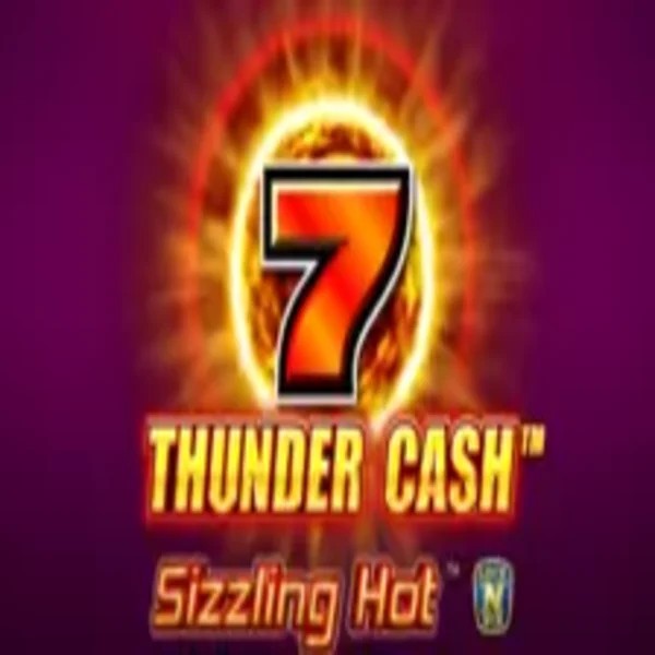 Slots logo of Thunder Cash Sizzling Hot from Novomatic at Kingmaker Casino